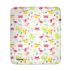 زیرانداز تعویض نوزاد طرح فلامینگو دی روحه Die Ruhe