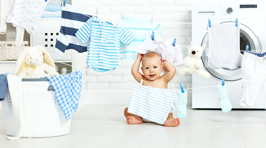  شستن لباس نوزاد