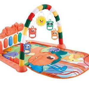 تشک بازی موزیکال نوزادی دارای پیانو طرح دینو  aiyingle