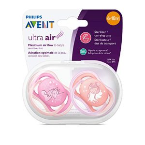 پستانک 6-18 ماه اولترا ایر طرح یونیکورن اونت Avent