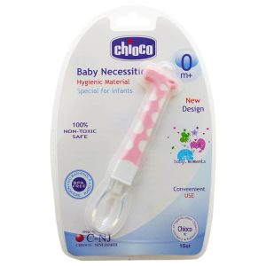 قاشق سیلیکونی کودک طرح زرافه تکی چیوکو Chioco