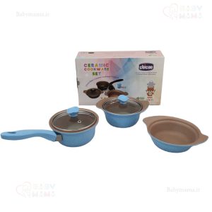 سرویس قابلمه چدن گرانیتی چیکو بیبی Chicoo baby