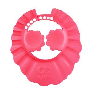 کلاه حمام نوزاد و کودک طرح لبه چین دار QQ BABY