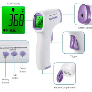 تب سنج دیجیتال تفنگی لیزری