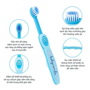 مسواک آموزشی کودک با برس نرم بیبی کوکول Baby Cocole