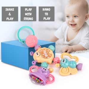 ست جغجغه 7 عددی طرح فضایی Baby Rattle