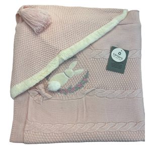 پتو نوزادی بافت خزدار طرح خرگوش کارترز CARTERS