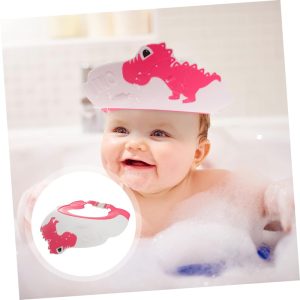 کلاه حمام سیلیکونی کودک طرح دایناسور