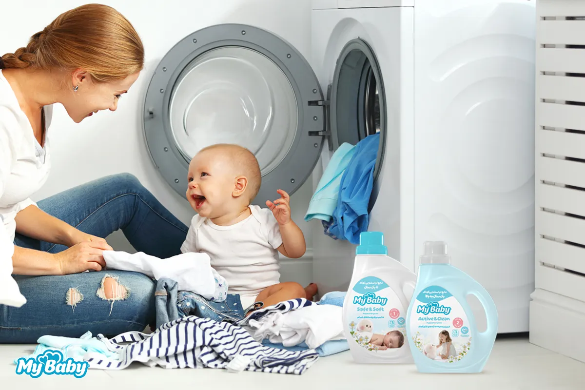 ویژگی مایع لباس شستشو کودک