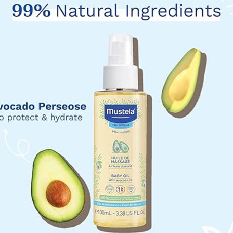 روغن ماساژ کودک موستلا Mustela