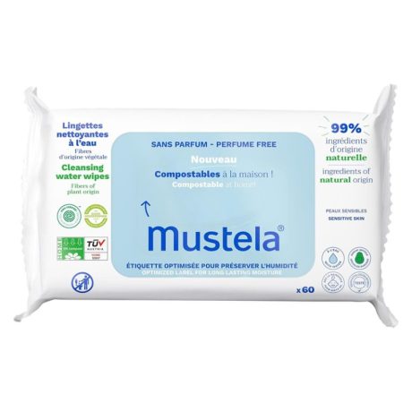 بررسی مزایا و معایب دستمال مرطوب نوزاد بر پایه آب موستلا Mustela